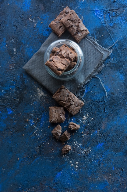 Zelfgemaakte chocolade koekjes