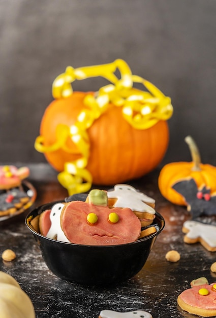 Zelfgemaakte Halloween-koekjes