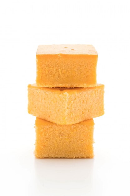 zelfgemaakte oranje cake