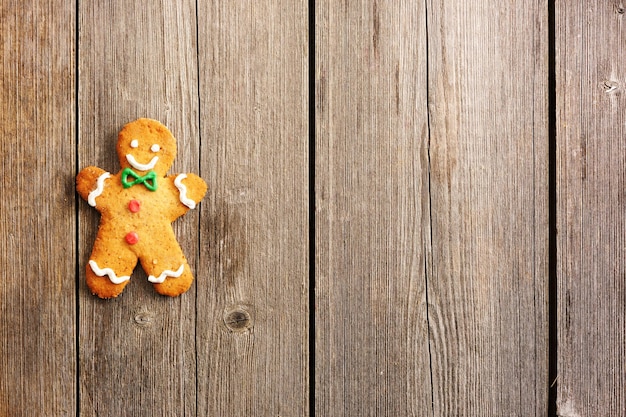 Zelfgemaakte speculaaspop kerstkoekje