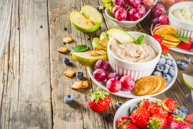 Zelfgemaakte Zoete Dessert Hummus