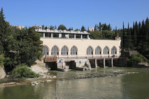 the ZemoAvchalskaya hydroelectric power station Georgia