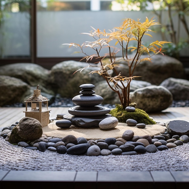 Zen garden design