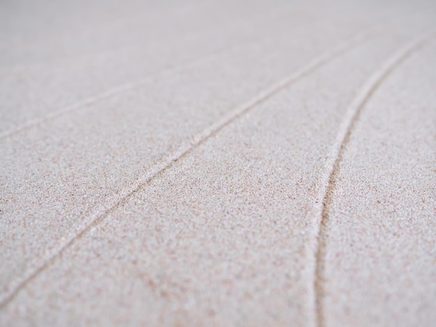 Дзен сад Япония Природа Фон Спокойная абстрактная волна на пляже Дизайн Образец Текстура Волновая линия на пустынном песке Буддизм Символы Расслабление Простота Медитация Гармония Ароматика Спа
