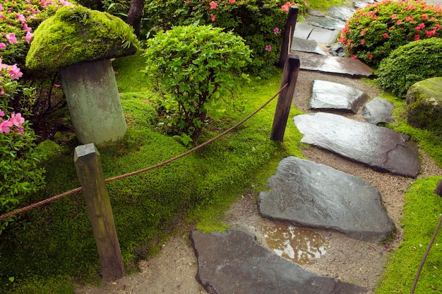 Zen garden pathway