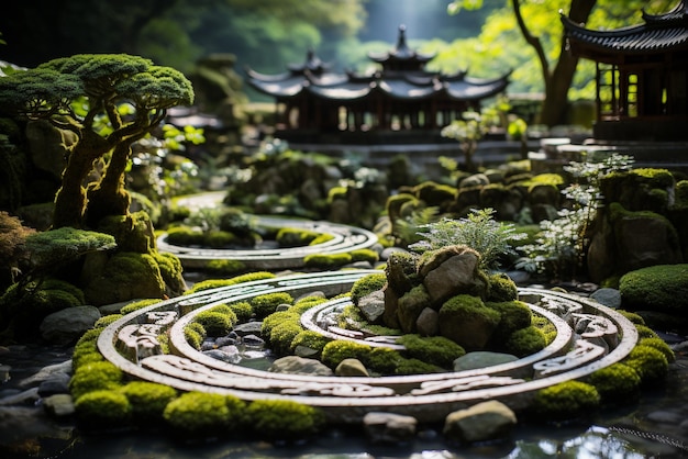 Photo zen garden