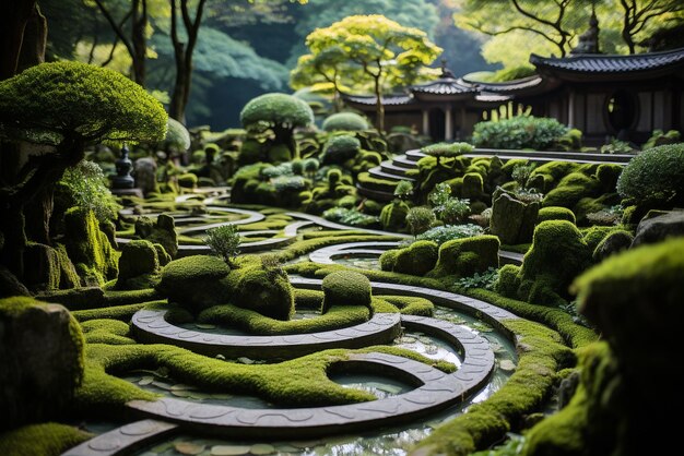 Photo zen garden