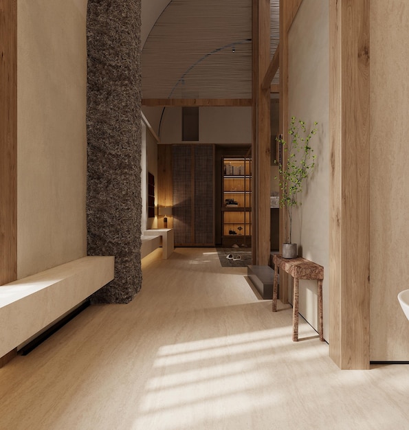 zen minimalist interior design