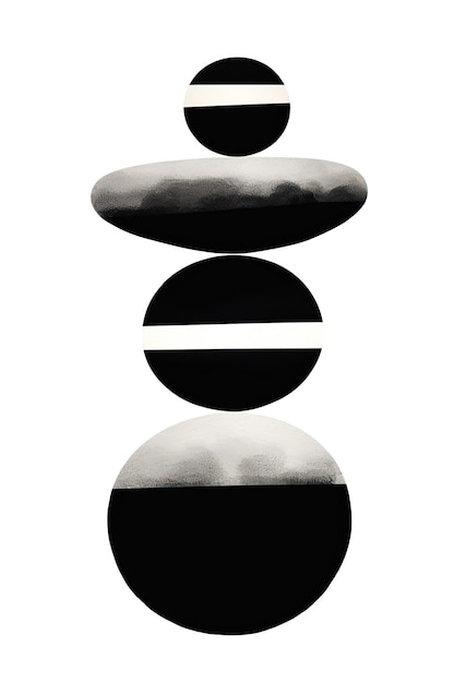 Foto zen stenen stapel van stenen abstracte stenen balanceren stenen zwarte stenen gestapelde stenen