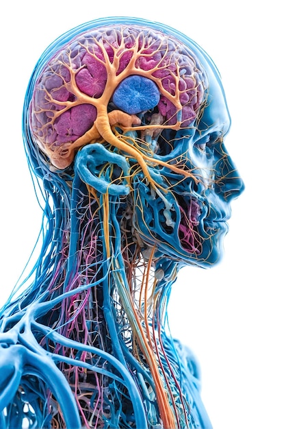 zenuwnetwerk van het menselijk lichaam