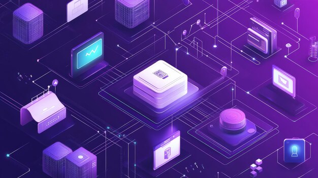 a zero trust security system visualized by layers of verification with multiple checkpoints ensuring data access is secure