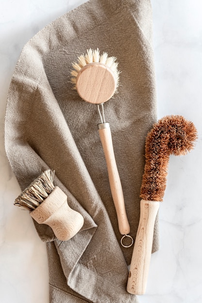 Zero-waste kitchen cleaning tools