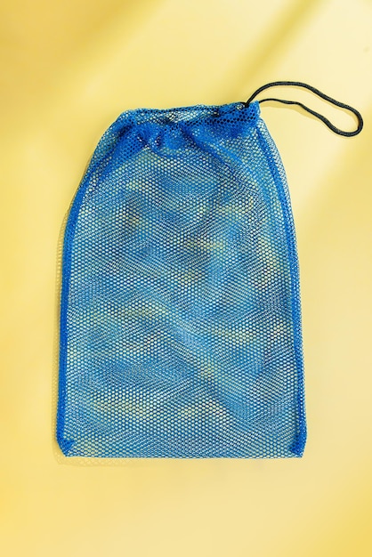 Photo zero waste mesh shopping bag