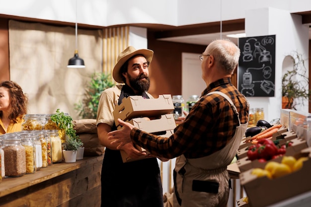 Zero waste supermarket stock refilling