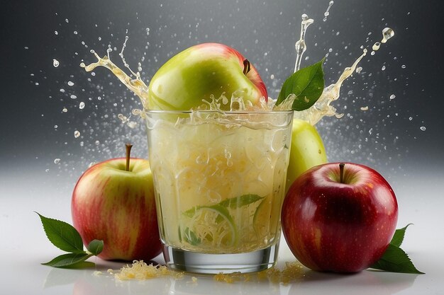 Zesty Apple Zest Burst of Freshness