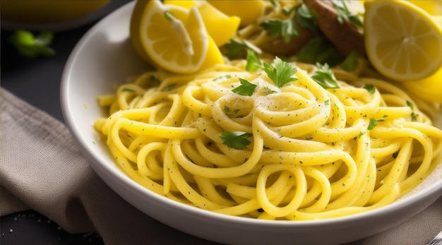 Zesty Lemon Garlic Pasta