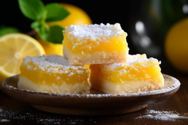 Zesty Lemon Slices Bursting met Citrus Goodness Beste Lemon foto fotografie