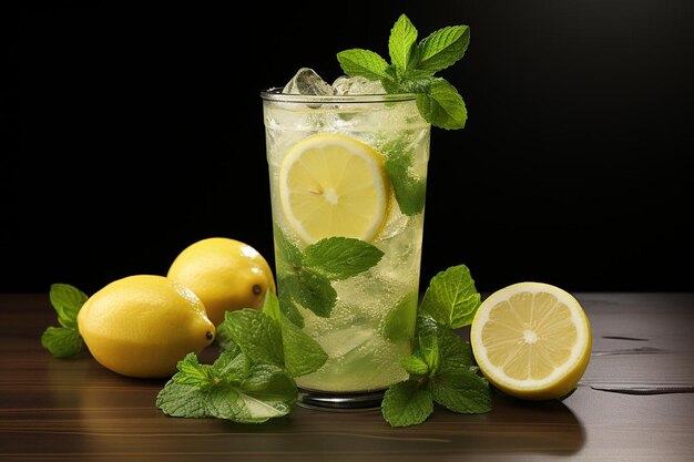 Жёсткий лимонад освежение блаженство на белом фоне лимонад фотография