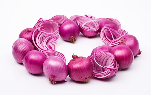 Photo zesty red onion