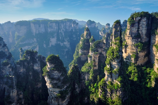 Zhangjiajie-bergen, China