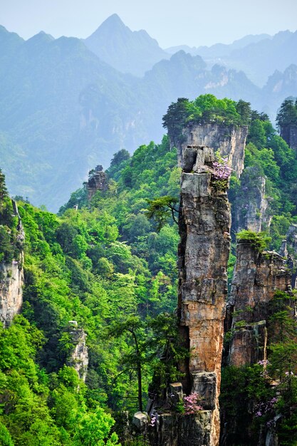 Zhangjiajie mountains China