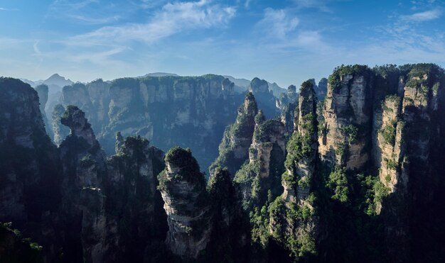 Photo zhangjiajie mountains china