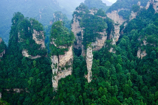 Zhangjiajie Wulingyuan National Scenic Spot Scenic Area zandsteen landvorm wereld natuurlijk erfgoed