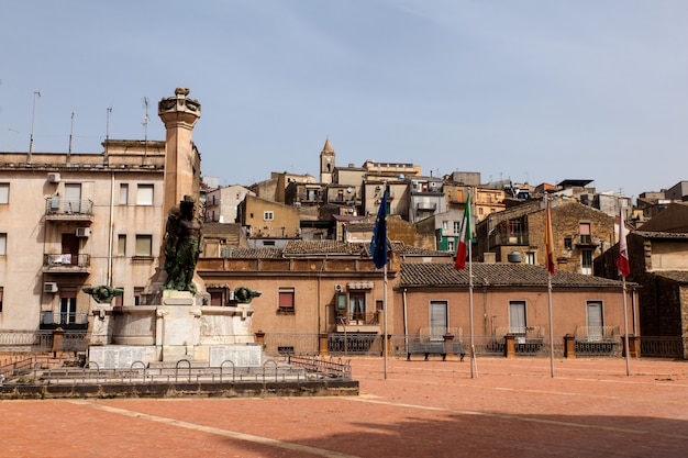 Zicht op Piazza Armerina