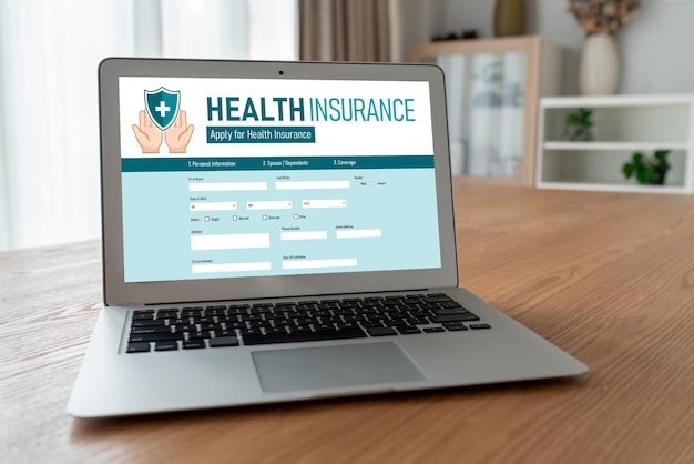 Ziektekostenverzekering website modieus registratiesysteem
