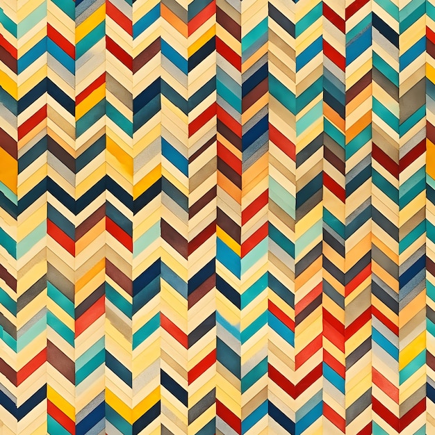 Zigzag Patterned Paper Texture