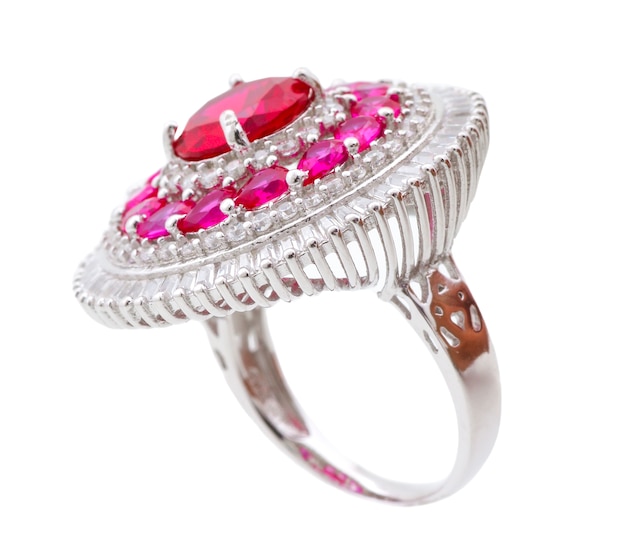 Zilveren ring sieraden