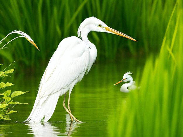 Foto zilverreiger