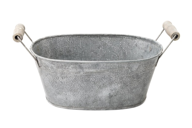 Zinccoated washbowl