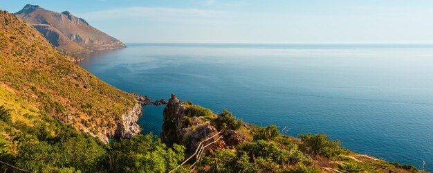 Zingaro zeekust Sicilië Italië