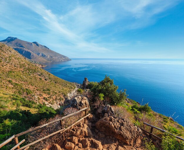 Zingaro zeekust Sicilië Italië