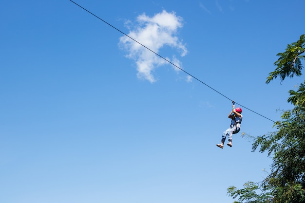 zip line экстремальные виды спорта