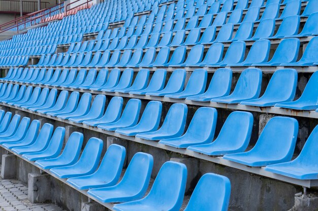 Zitplaatsen in het stadion