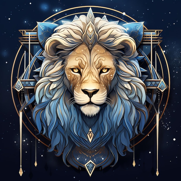 ZODIAC LOGO LEO