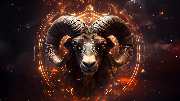 Zodiac sign Aries