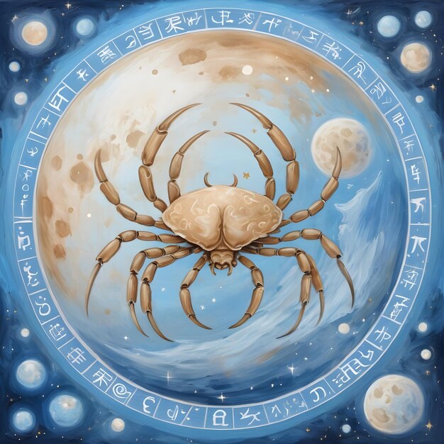 Photo zodiac sign cancer