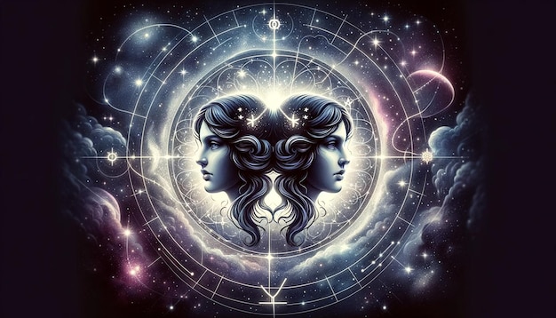 Photo zodiac sign gemini