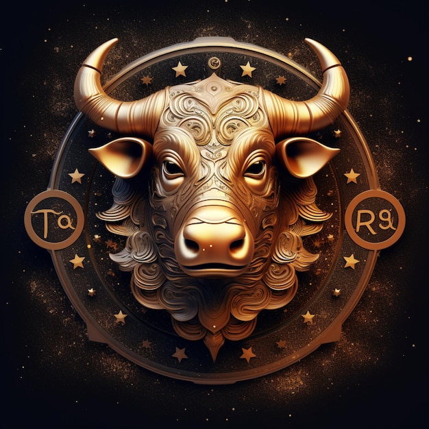 Photo zodiac stars symbol taurus