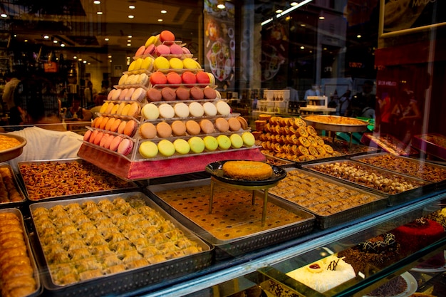 zoete heerlijke verse baklava