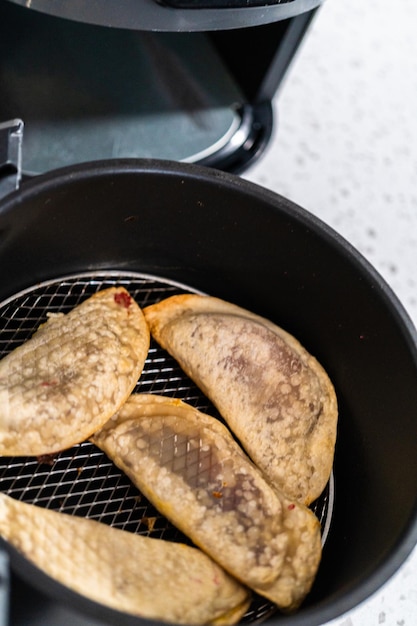 Zoete Kers Empanadas in Airfryer