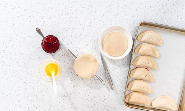 Zoete Kers Empanadas in Airfryer