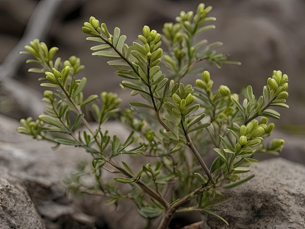 Zoethout Glycyrrhiza glabra in de wilde natuur