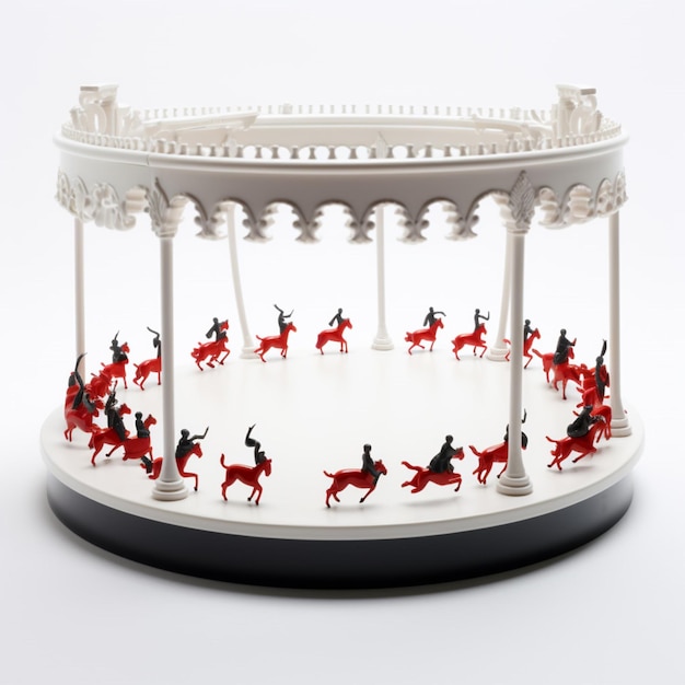 Zoetrope with white background high quality ultra hd