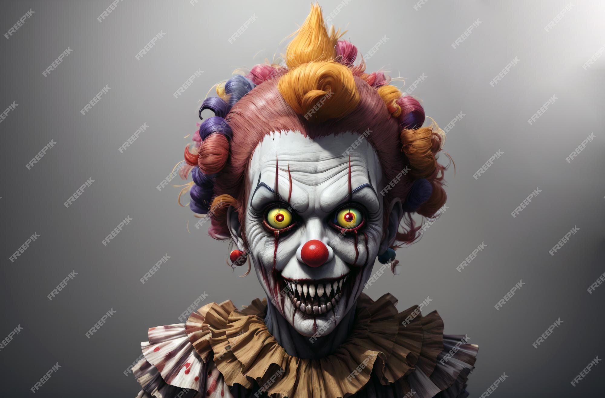 Feedback on a hopefully 'creepy' type clown GFX - Art Design Support -  Developer Forum