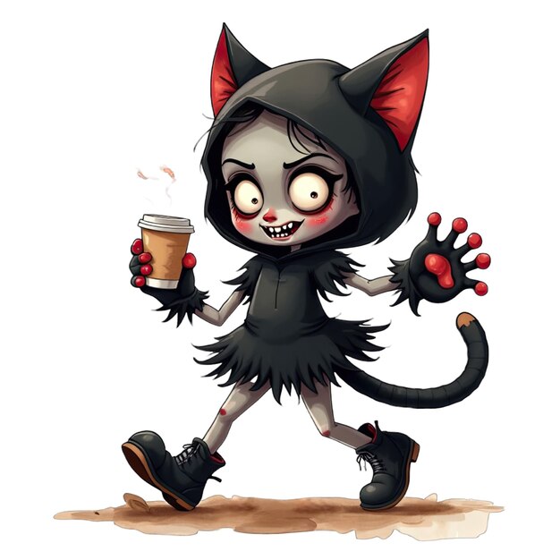 Cat zombie costume deals