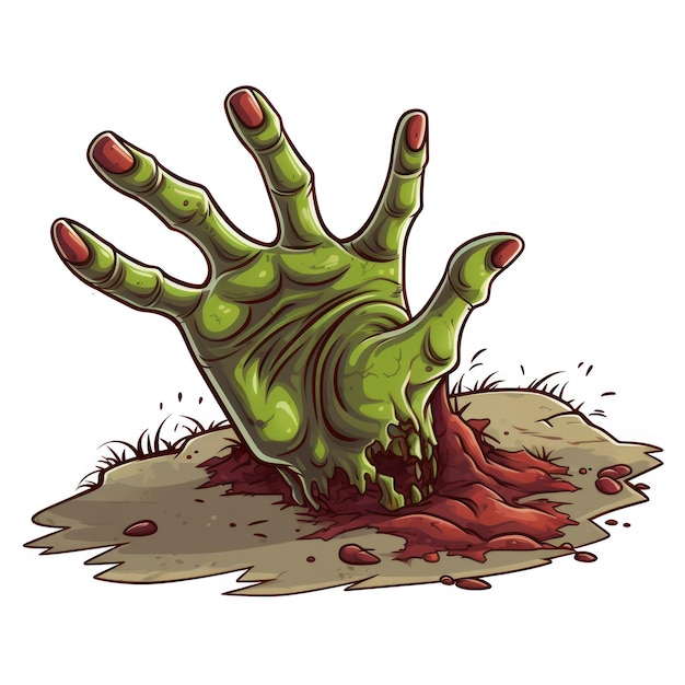 Zombie Hand rising icon